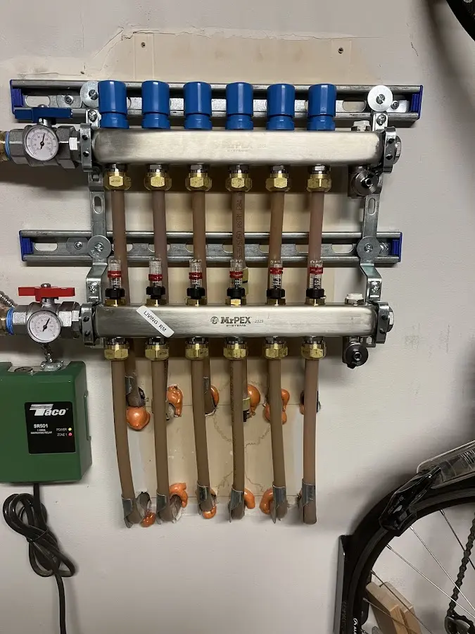 Plumber performing Leak Detection at a residential property in Red Chute